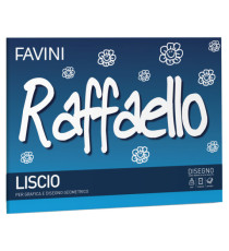 Album Raffaello - 24x33cm - 100gr - 20 fogli - liscio - Favini Album Raffaello - 24x33cm - 100gr - 20 fogli - liscio - Favini
