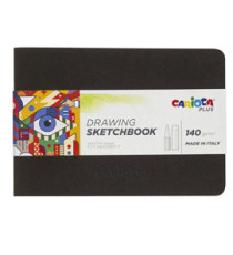 Album Sketchbook rilegato - A5 - 140 gr - 20 fogli - Carioca Plus Album Sketchbook rilegato - A5 - 140 gr - 20 fogli - Carioca Plus
