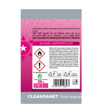 Alcool isopropilico Clean Sanet - 200ml - Starline Alcool isopropilico Clean Sanet - 200ml - Starline