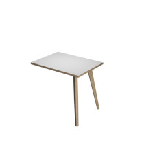 Allungo DX/SX per scrivanie Woody - 60 x 80 x H 74,4 cm - rovere / bianco Allungo DX/SX per scrivanie Woody - 60 x 80 x H 74,4 cm - rovere / bianco