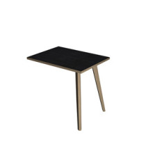 Allungo DX/SX per scrivanie Woody - 60 x 80 x H 74,4 cm - rovere / nero venato Allungo DX/SX per scrivanie Woody - 60 x 80 x H 74,4 cm - rovere / nero venato