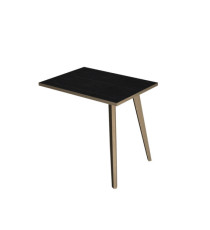 Allungo DX/SX per scrivanie Woody - 60 x 80 x H 74,4 cm - rovere / nero venato Allungo DX/SX per scrivanie Woody - 60 x 80 x H 74,4 cm - rovere / nero venato