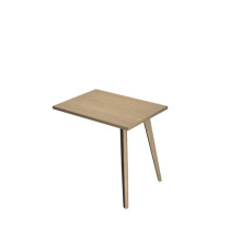 Allungo DX/SX per scrivanie Woody - 60 x 80 x H 74,4 cm - rovere / rovere Allungo DX/SX per scrivanie Woody - 60 x 80 x H 74,4 cm - rovere / rovere