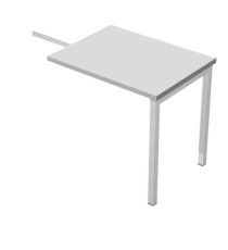 Allungo Easy Plus - DX/SX - 80 x 60 x 72,5 cm - grigio Allungo Easy Plus - DX/SX - 80 x 60 x 72,5 cm - grigio