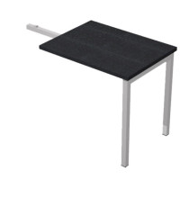 Allungo Easy Plus - DX/SX - 80 x 60 x 72,5 cm - nero venato Allungo Easy Plus - DX/SX - 80 x 60 x 72,5 cm - nero venato