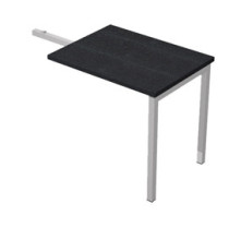 Allungo Easy Plus - DX/SX - 80 x 60 x 72,5 cm - nero venato Allungo Easy Plus - DX/SX - 80 x 60 x 72,5 cm - nero venato