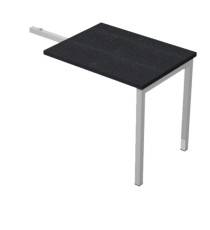 Allungo Easy Plus - DX/SX - 80 x 60 x 72,5 cm - nero venato Allungo Easy Plus - DX/SX - 80 x 60 x 72,5 cm - nero venato