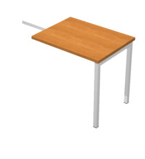 Allungo Easy Plus - DX/SX - 80 x 60 x 72,5 cm - noce chiaro Allungo Easy Plus - DX/SX - 80 x 60 x 72,5 cm - noce chiaro