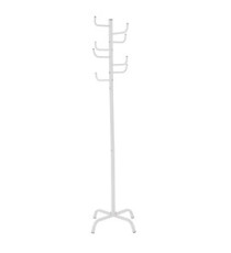 Appendiabiti - 8 posti - 175 cm - acciaio - bianco - King Collection Appendiabiti - 8 posti - 175 cm - acciaio - bianco - King Collection