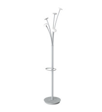 Appendiabiti - con portaombrelli - 5 posti - 187 x 38 cm - bianco - Alba Appendiabiti - con portaombrelli - 5 posti - 187 x 38 cm - bianco - Alba