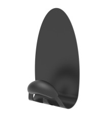 Appendiabiti magnetico - 8 x 7,5 x 11,5 cm - 1 posto - nero - Alba Appendiabiti magnetico - 8 x 7,5 x 11,5 cm - 1 posto - nero - Alba