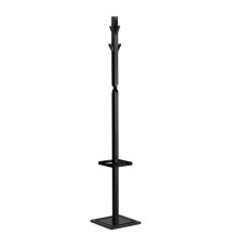 Appendiabiti Space - 175 cm - metallo - nero - Unisit Appendiabiti Space - 175 cm - metallo - nero - Unisit