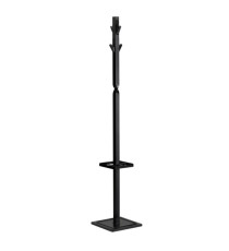 Appendiabiti Space - 175 cm - metallo - nero - Unisit Appendiabiti Space - 175 cm - metallo - nero - Unisit