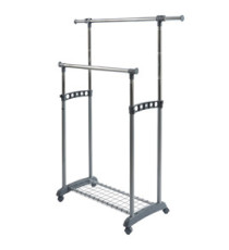 Appendiabiti su ruote Gastone - 2 barre - Perfetto Appendiabiti su ruote Gastone - 2 barre - Perfetto