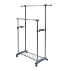 Appendiabiti su ruote Gastone - 2 barre - Perfetto Appendiabiti su ruote Gastone - 2 barre - Perfetto