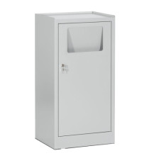 Armadietto portabiancheria - con sacco - 50 x 40 x 100 cm - grigio - Tecnotelai Armadietto portabiancheria - con sacco - 50 x 40 x 100 cm - grigio - Tecnotelai