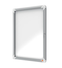Bacheca per esterni - fondo magnetico bianco - 4 fogli A4 - verticale - Nobo Bacheca per esterni - fondo magnetico bianco - 4 fogli A4 - verticale - Nobo