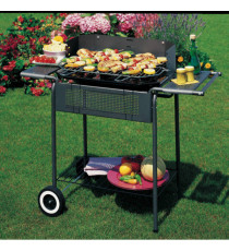 Barbecue Port Camargue - 82 x 45 x 90 cm - acciaio - antracite - Garden Friend Barbecue Port Camargue - 82 x 45 x 90 cm - acciaio - antracite - Garden Friend