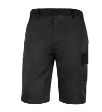 Bermuda da lavoro M1BE2 - taglia XL - twill/poliestere/cotone - grigio scuro - Deltaplus Bermuda da lavoro M1BE2 - taglia XL - twill/poliestere/cotone - grigio scuro - Deltaplus