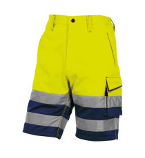 Bermuda da lavoro PHBE2 - alta visibilità - panostyle - tg. L - giallo fluo - Deltaplus Bermuda da lavoro PHBE2 - alta visibilità - panostyle - tg. L - giallo fluo - Deltaplus