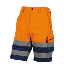 Bermuda da lavoro PHBE2 - alta visibilità - panostyle - tg. XL - arancio fluo - Deltaplus Bermuda da lavoro PHBE2 - alta visibilità - panostyle - tg. XL - arancio fluo - Deltaplus