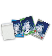 Blocco Cervino - 5mm - A5 - 150 x 210mm - 50gr - 50 fogli - Pigna