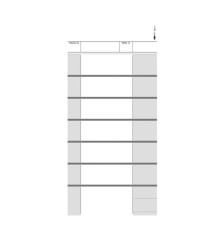 Blocco comande a 7 tagliandi - 25/25 fogli autoricalcanti - 22 x 10cm - Edipro Blocco comande a 7 tagliandi - 25/25 fogli autoricalcanti - 22 x 10cm - Edipro