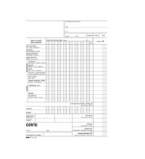 Blocco conto albergo/pensione - 15 giorni - uso mano - 23 x 15cm - 100 fogli - Edipro Blocco conto albergo/pensione - 15 giorni - uso mano - 23 x 15cm - 100 fogli - Edipro