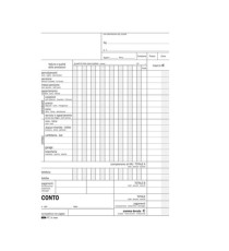 Blocco conto albergo/pensione - 15 giorni - uso mano - 23 x 15cm - 100 fogli - Edipro Blocco conto albergo/pensione - 15 giorni - uso mano - 23 x 15cm - 100 fogli - Edipro