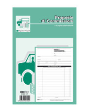 Blocco copia commissioni - 3 copie autoricalcanti - 23 x15 cm - 33 fogli - Edipro Blocco copia commissioni - 3 copie autoricalcanti - 23 x15 cm - 33 fogli - Edipro