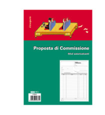 Blocco copia commissioni - 50 fogli 2 copie autoricalcanti - 29,7 x 21cm - Edipro Blocco copia commissioni - 50 fogli 2 copie autoricalcanti - 29,7 x 21cm - Edipro