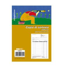 Blocco copia di di cortesia (fatt.elett.) cortesia (fatt.elett.) 33x3 autocop. - Edipro Blocco copia di di cortesia (fatt.elett.) cortesia (fatt.elett.) 33x3 autocop. - Edipro
