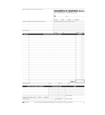 Blocco DDT - 25 fogli 4 copie autoricalcanti - 29,7 x 21cm - Edipro