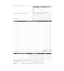 Blocco DDT - 25 fogli 4 copie autoricalcanti - 29,7 x 21cm - Edipro