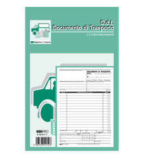 Blocco DDT - 33 fogli 3 copie autoricalcanti - 23 x 14,8cm - Edipro