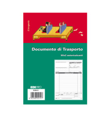 Blocco DDT - 50/50 fogli autoricalcanti - 23 x 15cm - Edipro Blocco DDT - 50/50 fogli autoricalcanti - 23 x 15cm - Edipro