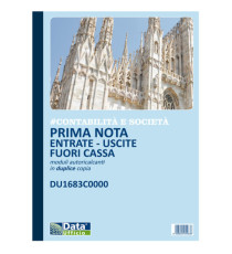 Blocco entrate/uscite extra cassa - 50/2 copie autoricalcante - DU1683C0000 - Data Ufficio Blocco entrate/uscite extra cassa - 50/2 copie autoricalcante - DU1683C0000 - Data Ufficio