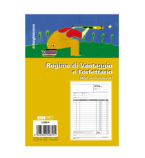Blocco fattura contribuenti min/forfett. - 22x14,8 - 50x2 fogli autoric. - E5285A - EdiPro Blocco fattura contribuenti min/forfett. - 22x14,8 - 50x2 fogli autoric. - E5285A - EdiPro
