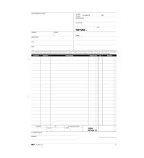 Blocco fatture 1 aliquota Iva - 33/33/33 fogli autoricalcanti - 29,7 x 21cm - Edipro
