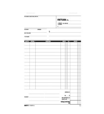 Blocco fatture 1 aliquota Iva - 50/50 fogli autoricalcanti - 23 x 15cm - Edipro Blocco fatture 1 aliquota Iva - 50/50 fogli autoricalcanti - 23 x 15cm - Edipro