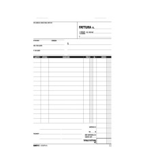 Blocco fatture 1 aliquota Iva - 50/50 fogli autoricalcanti - 23 x 15cm - Edipro Blocco fatture 1 aliquota Iva - 50/50 fogli autoricalcanti - 23 x 15cm - Edipro