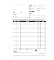 Blocco fatture 1 aliquota Iva - 50/50 fogli autoricalcanti - 29,7 x 21cm - Edipro Blocco fatture 1 aliquota Iva - 50/50 fogli autoricalcanti - 29,7 x 21cm - Edipro
