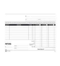 Blocco fatture 3 aliquote Iva - 50 fogli 2 copie autoricalcanti - 15 x 23cm - Edipro Blocco fatture 3 aliquote Iva - 50 fogli 2 copie autoricalcanti - 15 x 23cm - Edipro