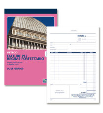 Blocco fatture per regime forfettario - 50/50 - copie autoric. - 21,5 x 14,8 cm - DU1671RF000 - Data Ufficio Blocco fatture per regime forfettario - 50/50 - copie autoric. - 21,5 x 14,8 cm - DU1671RF000 - Data Ufficio