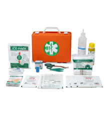 Valigetta di pronto soccorso Medic 1 - 25x19x9 cm - fino a 2 persone - arancio - PVS
