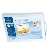 Valigetta Kreacover PPL personalizzabile - 24 x 32 cm - dorso 4 cm - Exacompta Valigetta Kreacover PPL personalizzabile - 24 x 32 cm - dorso 4 cm - Exacompta