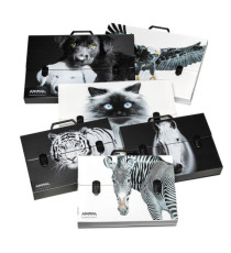 Valigetta polionda Animal Friends - 28 x 38 cm - dorso 5 cm - fantasie assortite - Colorosa