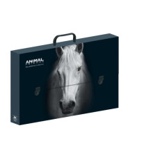 Valigetta polionda Animal Friends - 38 x 53 cm - dorso 5 cm - fantasie assortite - Colorosa