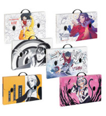 Valigetta Polionda Manga - 36,5 x 56,5 cm - dorso 5,5 cm - fantasie assortite - Favorit Valigetta Polionda Manga - 36,5 x 56,5 cm - dorso 5,5 cm - fantasie assortite - Favorit