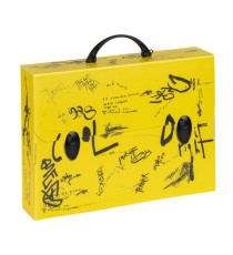 Valigetta polionda Smart - 27 x 37,5 cm - dorso 8 cm - fantasie assortite - Favorit Valigetta polionda Smart - 27 x 37,5 cm - dorso 8 cm - fantasie assortite - Favorit